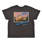 Sacramento California Stamp Boyfriend Tee