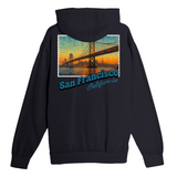 San Francisco California Stamp Hoodie