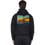 San Francisco California Stamp Hoodie
