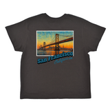 San Francisco California Stamp Boyfriend Tee