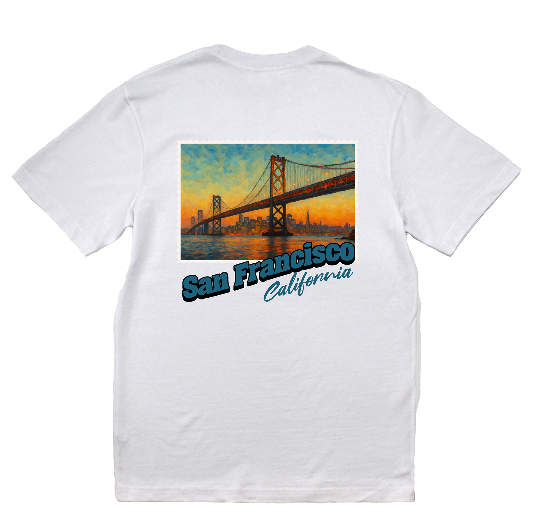 San Francisco California Stamp Core Tee