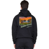 Santa Cruz California Stamp Hoodie