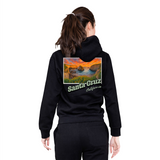 Santa Cruz California Stamp Hoodie