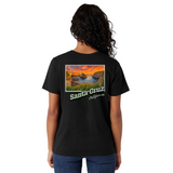 Santa Cruz California Stamp Boyfriend Tee