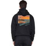 Santa Cruz California Stamp Hoodie