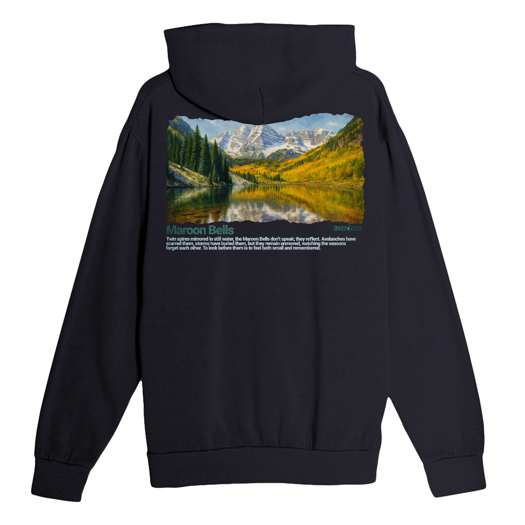 Maroon Bells Colorado Hoodie
