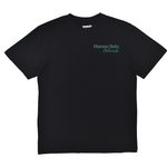 Black t-shirt with 'Maroon Bells Colorado' text on a white background