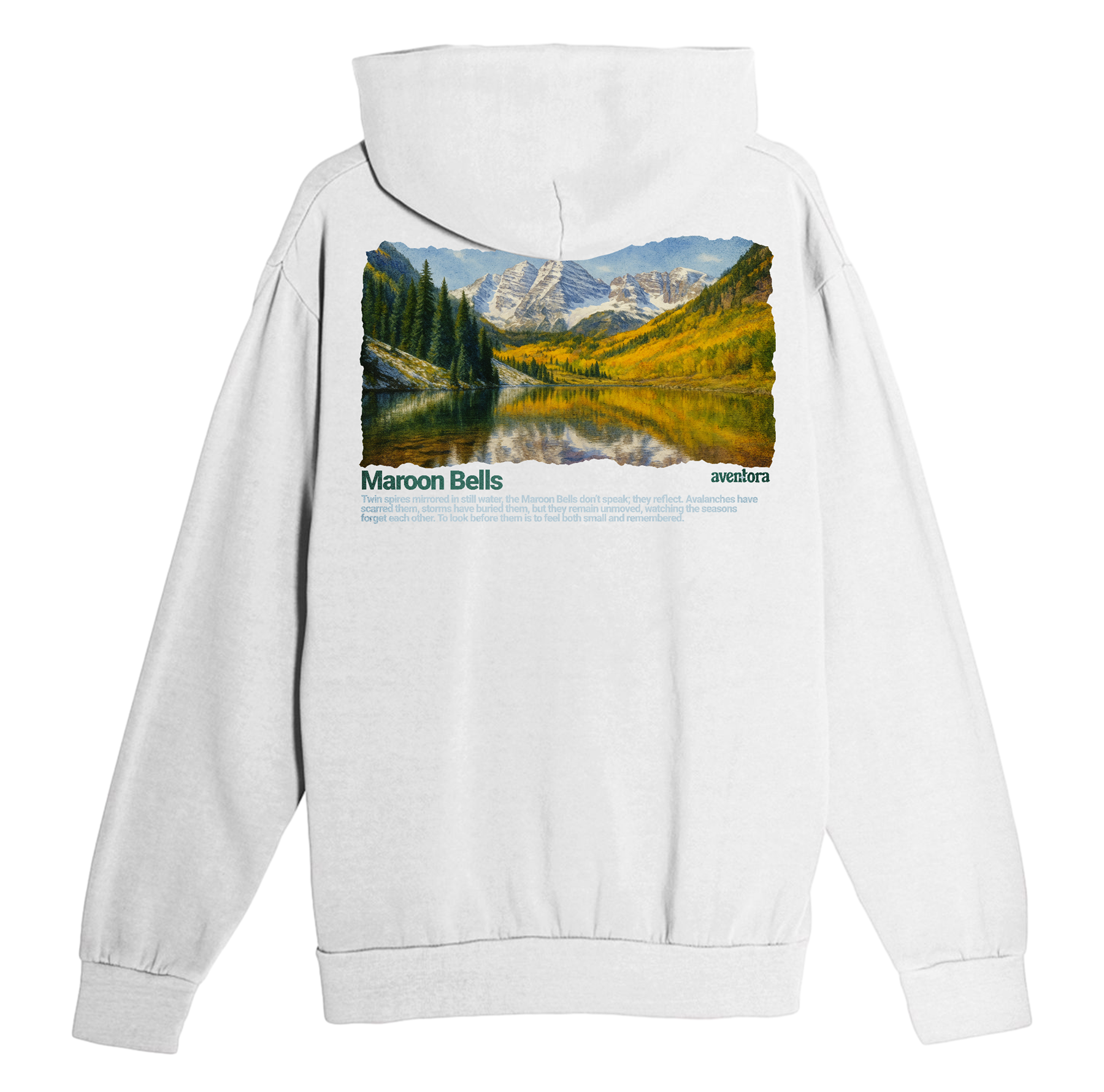 Maroon Bells Colorado Hoodie