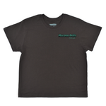 Black t-shirt with 'Maroon Bells' logo on a white background