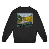 Maroon Bells Colorado Stamp Sweatshirt