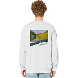 Maroon Bells Colorado Stamp Sweatshirt