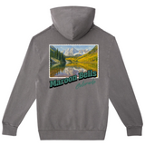 Maroon Bells Colorado Stamp Hoodie