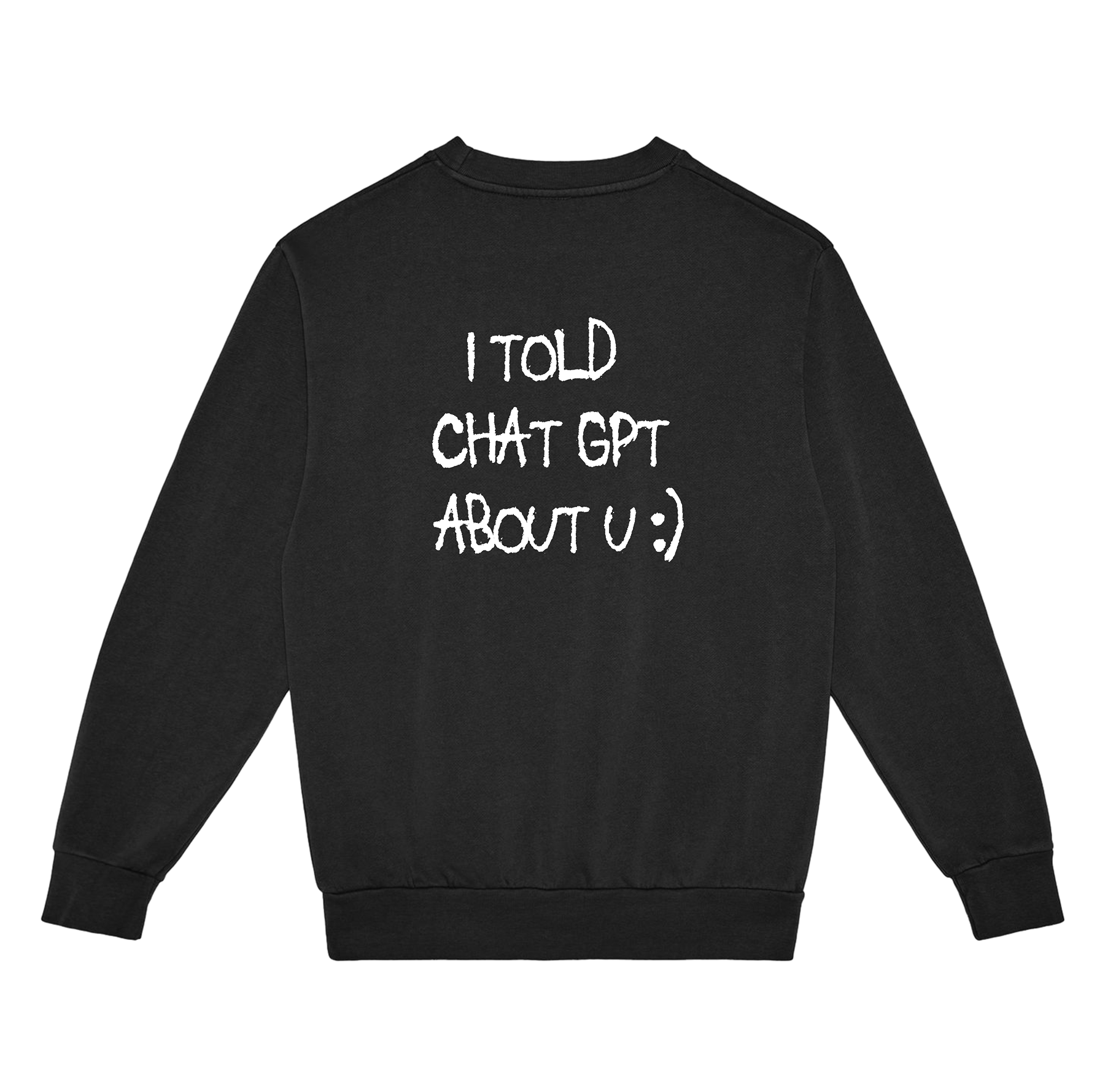 I told Chat GPT Sweatshirt