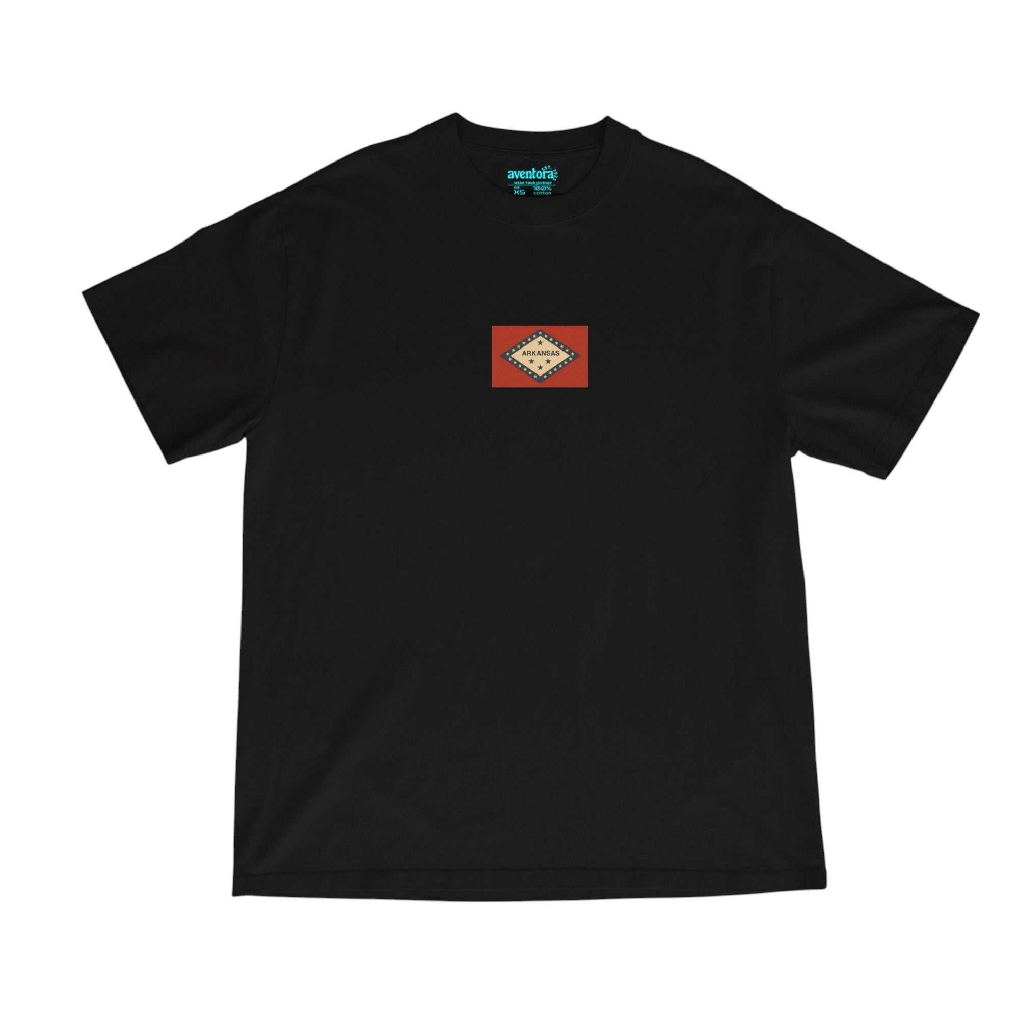 Arkansas Flag Core Tee