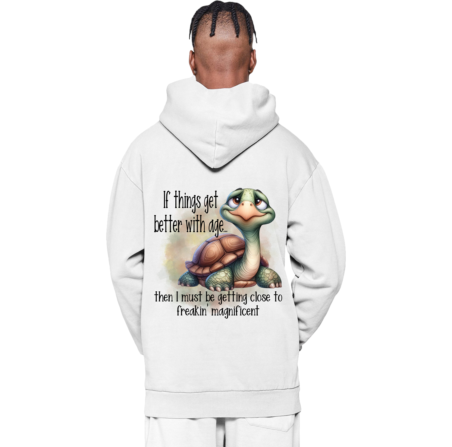Aging Magnificent Turtle Hoodie