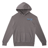 Chicago Illinois Stamp Hoodie