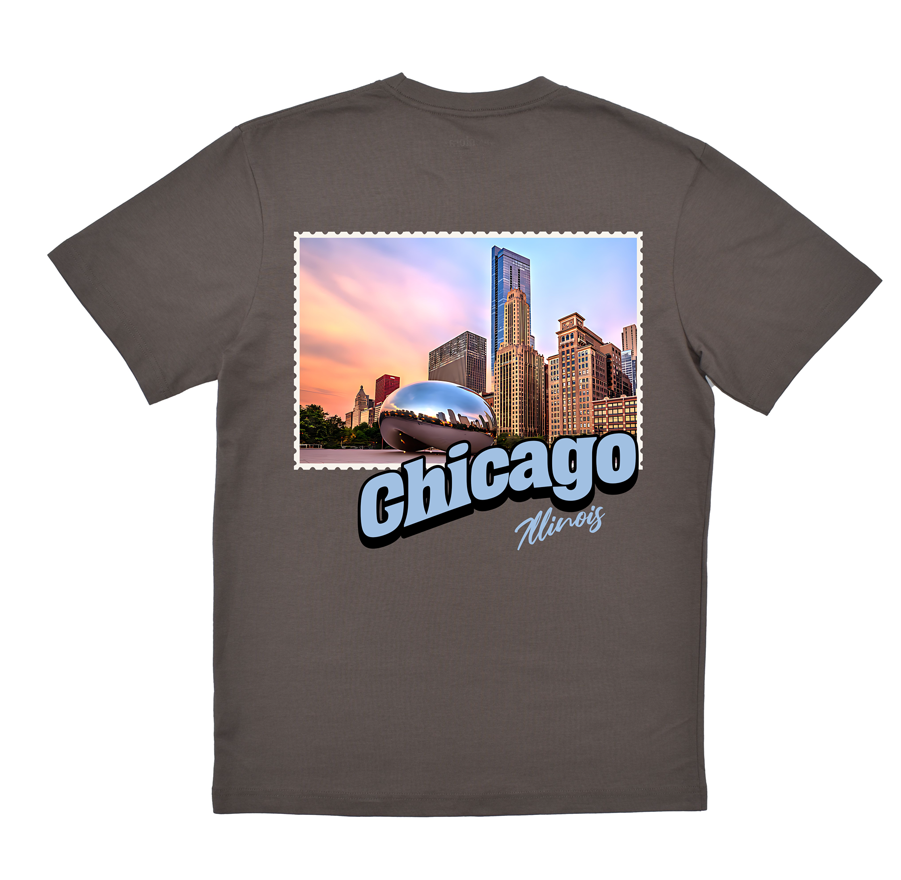 Chicago Illinois Stamp Core Tee