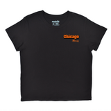 Chicago Illinois Stamp Boyfriend Tee