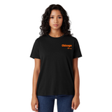 Chicago Illinois Stamp Boyfriend Tee