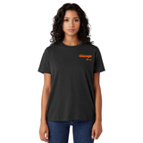 Chicago Illinois Stamp Boyfriend Tee