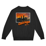 Chicago Illinois Stamp Sweatshirt