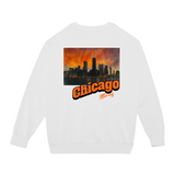 Chicago Illinois Stamp Sweatshirt