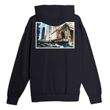Chicago Illinois Stamp Hoodie