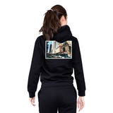 Chicago Illinois Stamp Hoodie