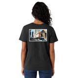 Chicago Illinois Stamp Boyfriend Tee