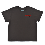 Chicago Illinois Stamp Boyfriend Tee