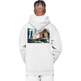 Chicago Illinois Stamp Hoodie
