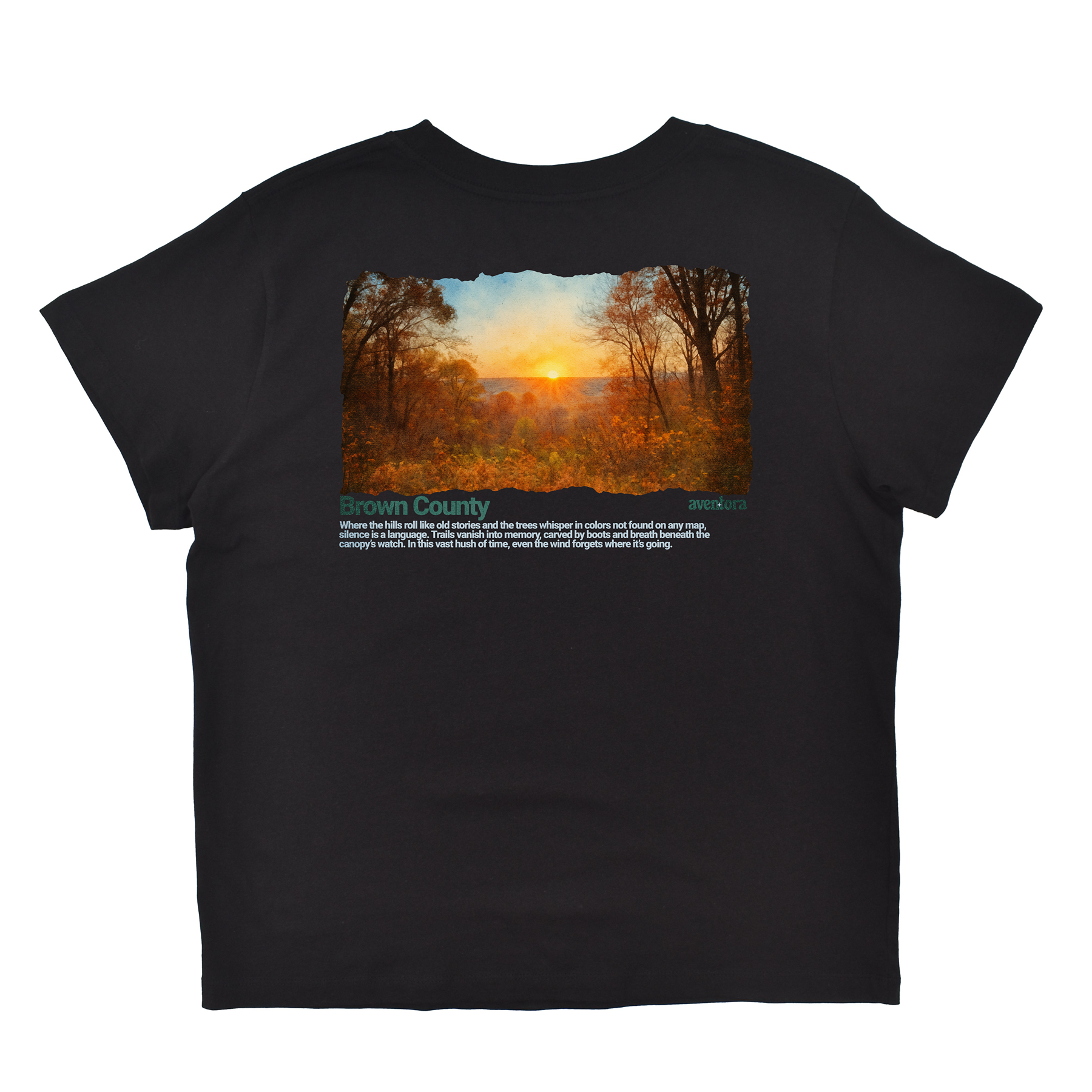 Brown County Indiana Boyfriend Tee