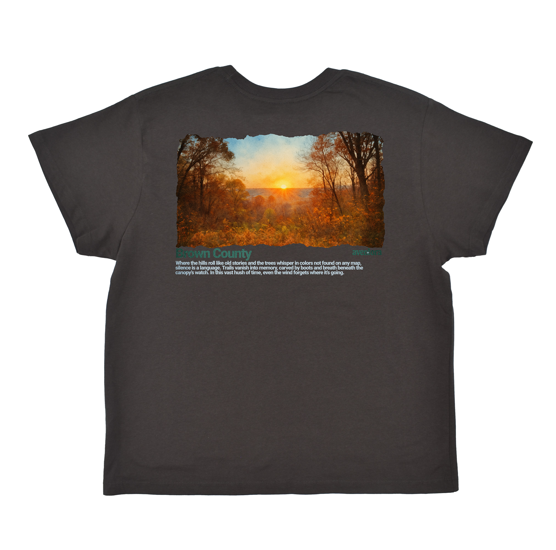 Brown County Indiana Boyfriend Tee