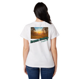 Brown County Indiana Stamp Boyfriend Tee