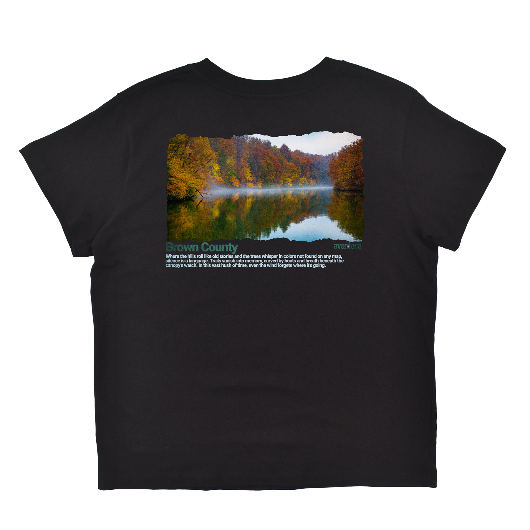 Brown County Indiana Boyfriend Tee