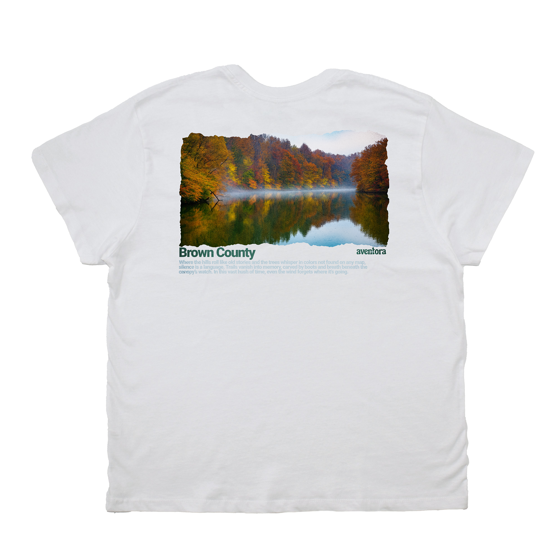 Brown County Indiana Boyfriend Tee
