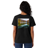 Brown County Indiana Stamp Boyfriend Tee