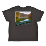 Brown County Indiana Stamp Boyfriend Tee