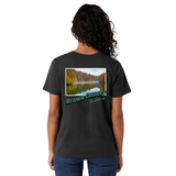Brown County Indiana Stamp Boyfriend Tee