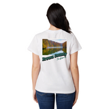 Brown County Indiana Stamp Boyfriend Tee