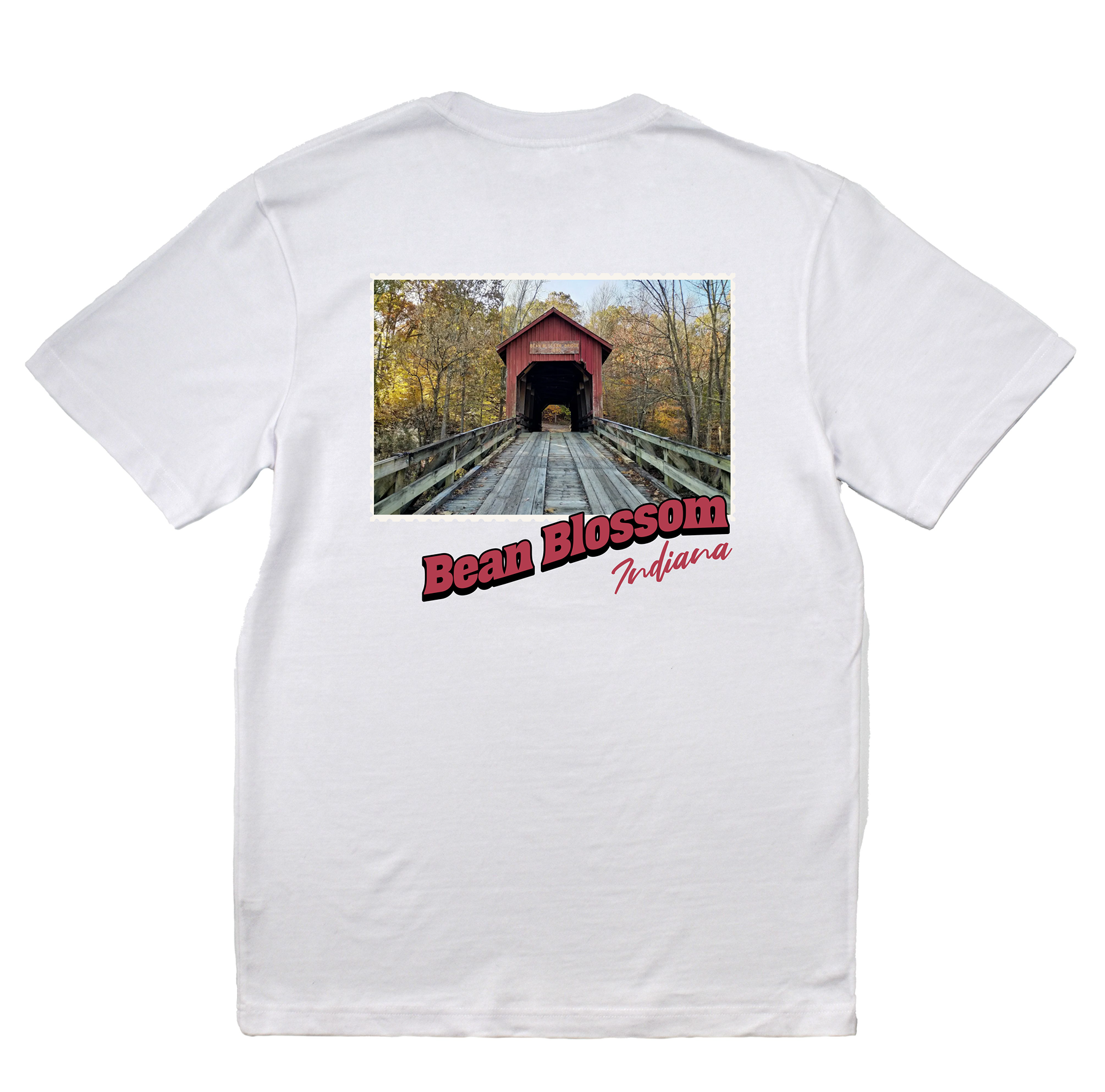 Bean Blossom Indiana Stamp Core Tee