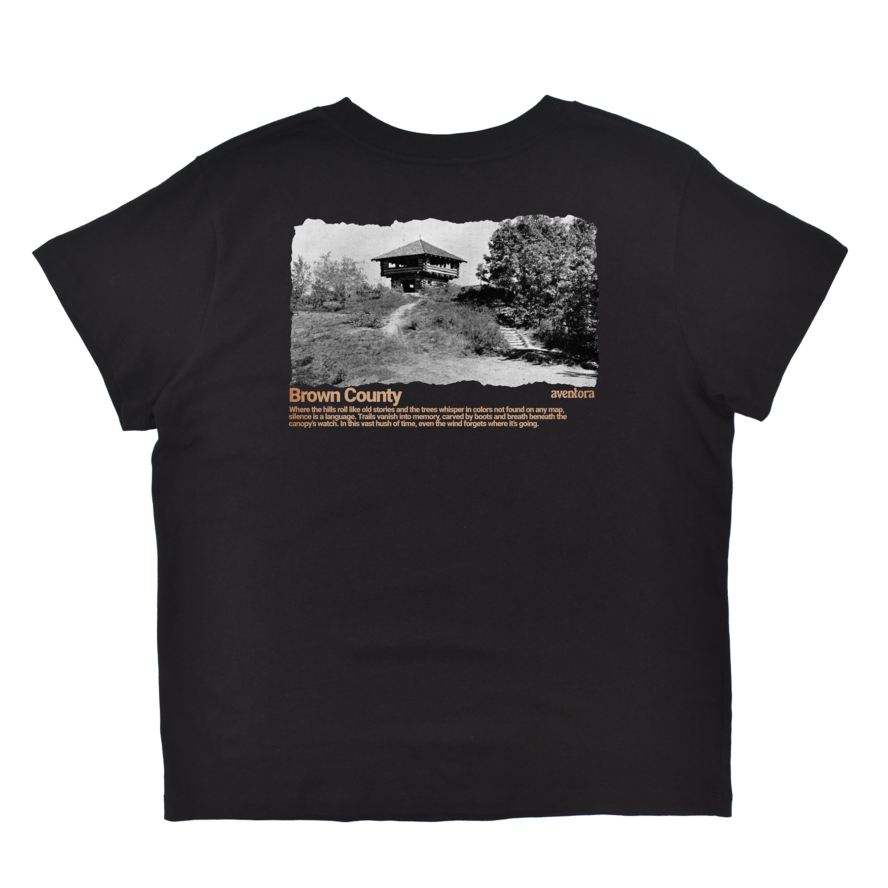 Brown County Indiana Boyfriend Tee