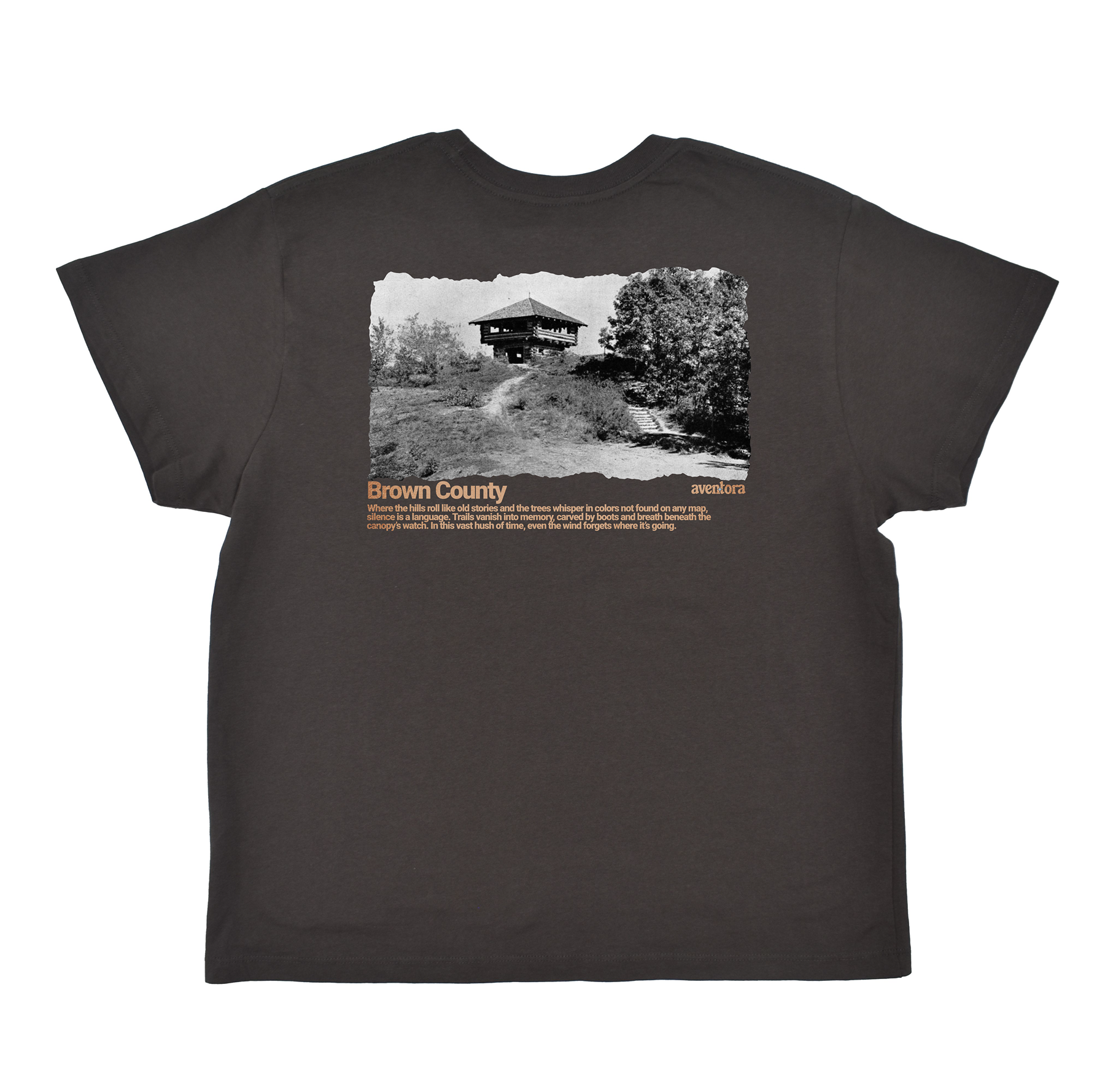 Brown County Indiana Boyfriend Tee