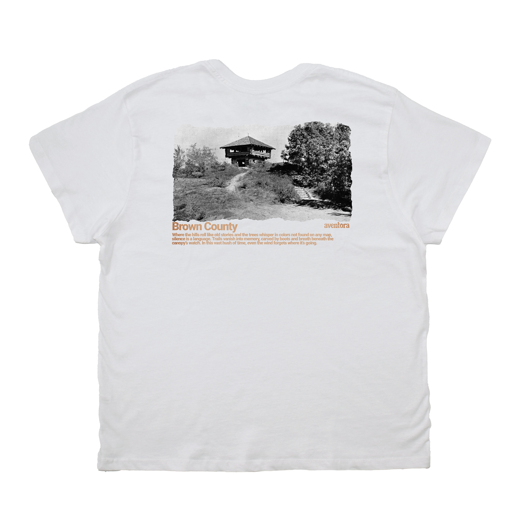 Brown County Indiana Boyfriend Tee