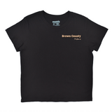 Brown County Indiana Stamp Boyfriend Tee