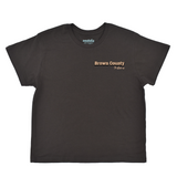 Brown County Indiana Stamp Boyfriend Tee