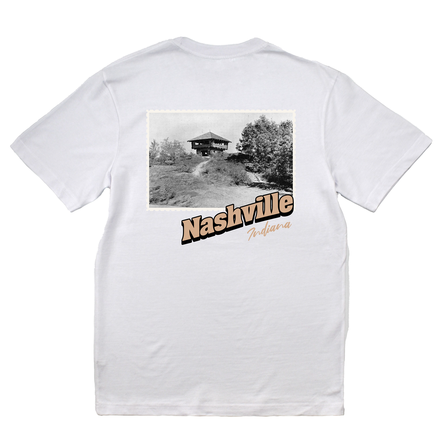 Nashville Indiana Stamp Core Tee