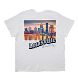 Louisville Kentucky Stamp Boyfriend Tee