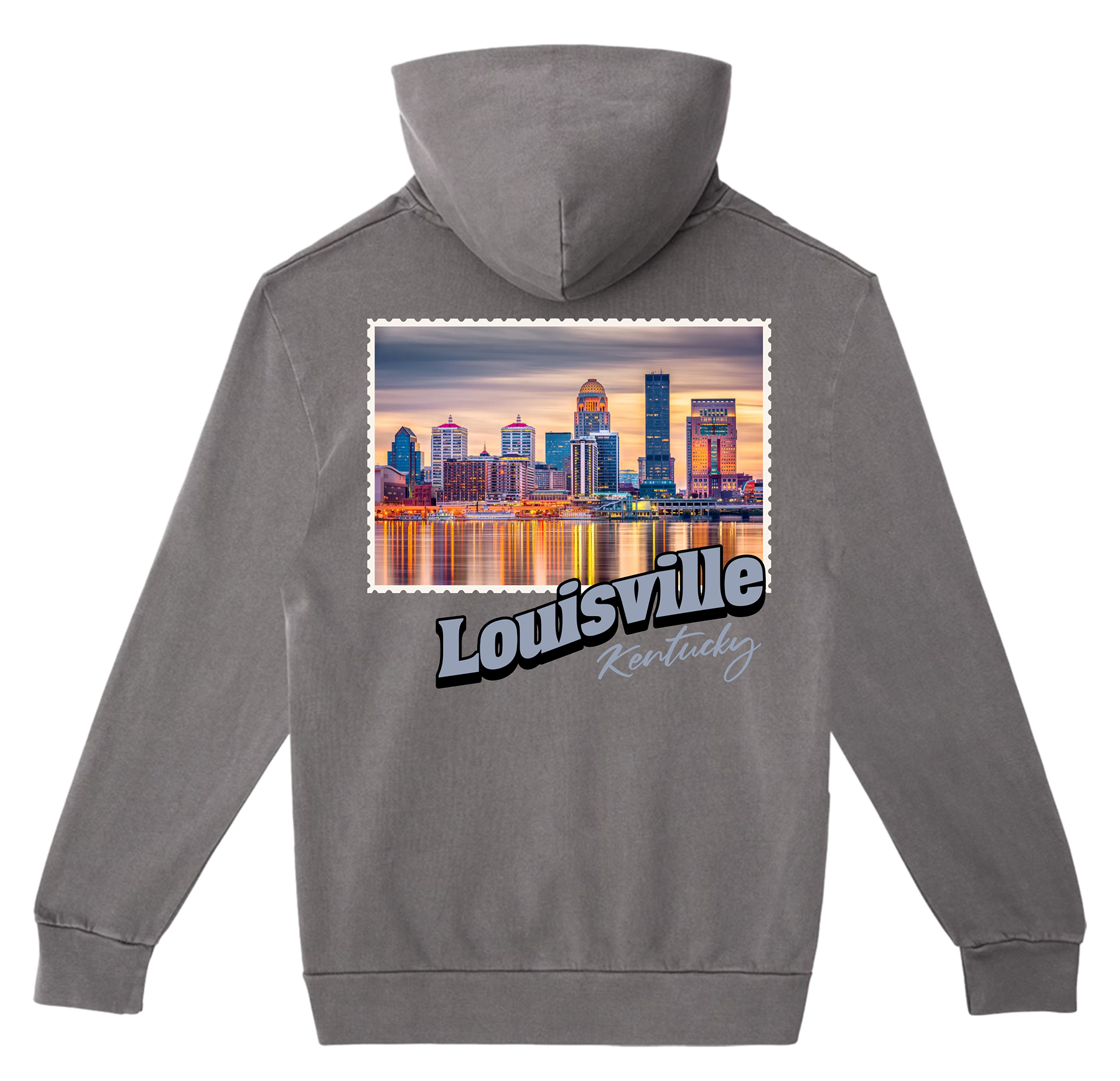 Louisville Kentucky Stamp Hoodie