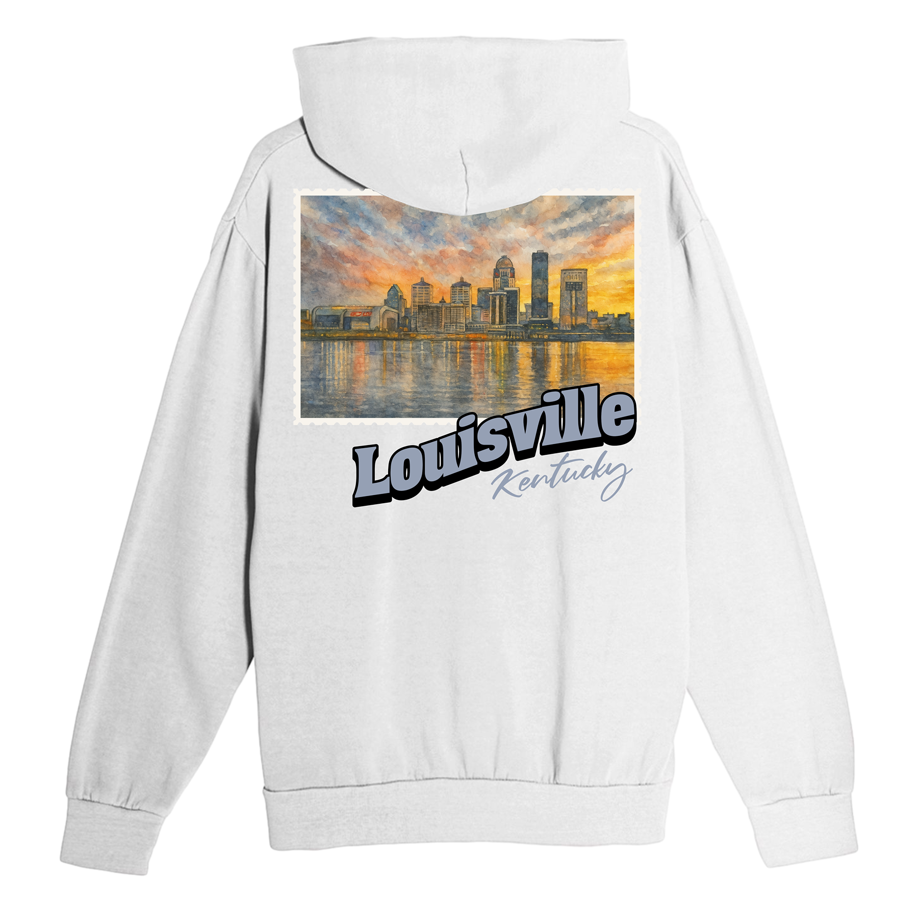 Louisville Kentucky Stamp Hoodie